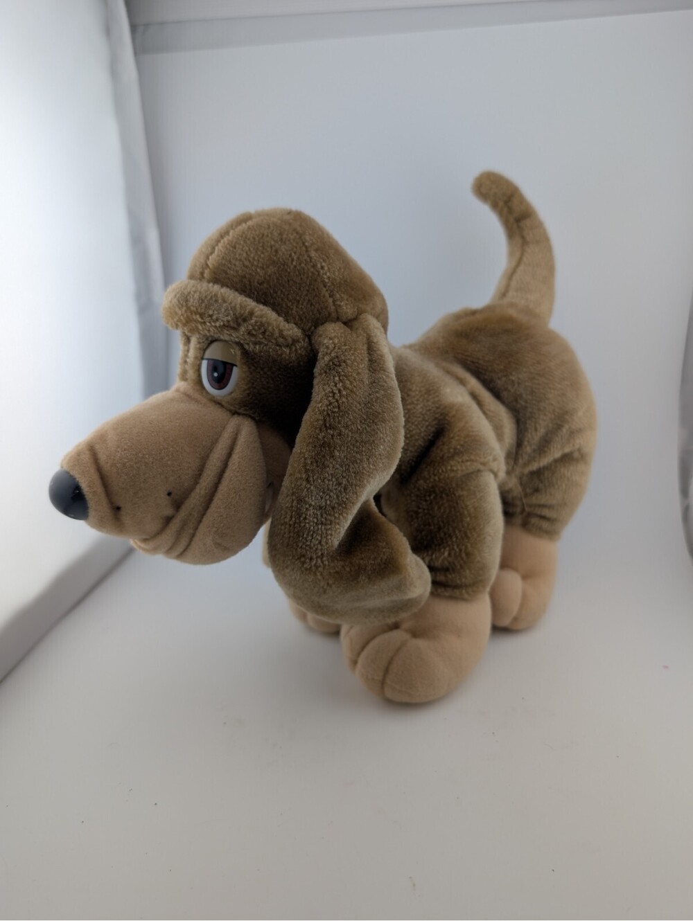 Vintage Pooch Patrol Hound Dog Stuffed Animal 11" TONKA